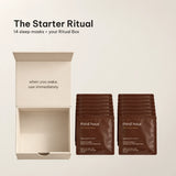 The Starter Ritual: 14 sleep masks and your Ritual Box.